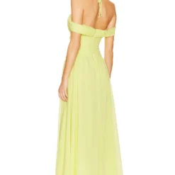 ROBE DE SOIRÉE RORY Yellow 7 ROBE DE SOIRÉE RORY Yellow -Pas Cher Tendricia Magasin LOVF WD3688 V3