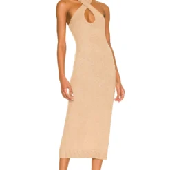 ROBE ALYSSA Tan -Pas Cher Tendricia Magasin LPAR WD646 V1 1