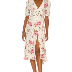 ROBE BAMBINA Dotty Rose