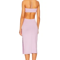 ROBE DÉBARDEUR MIDI FIORA Periwinkle -Pas Cher Tendricia Magasin LPAR WD696 V3