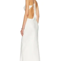 ROBE AMAILI Ivory -Pas Cher Tendricia Magasin LPAR WD739 V1 1