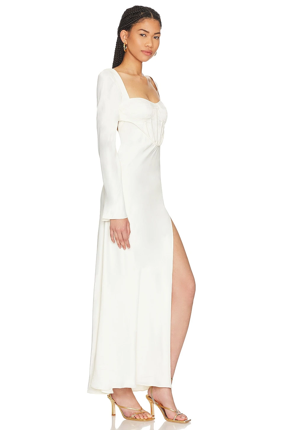 ROBE IRIS Ivory 4 ROBE IRIS Ivory – Image 2