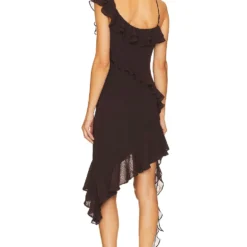 ROBE JESS Chocolate Brown 7 ROBE JESS Chocolate Brown -Pas Cher Tendricia Magasin LPAR WD762 V3