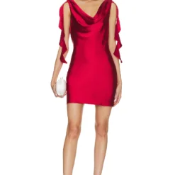 ROBE RAVEENA Cherry Red -Pas Cher Tendricia Magasin LPAR WD763 V2