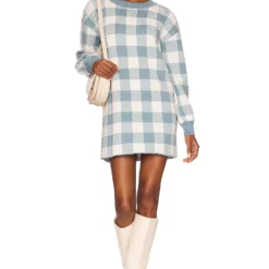 ROBE FLOYD Dusty Blue & Ivory 11 ROBE FLOYD Dusty Blue & Ivory -Pas Cher Tendricia Magasin LPAR WK210 V4