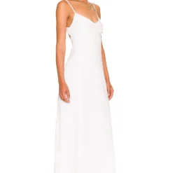 ROBE MI-LONGUE DAHLIA Cream -Pas Cher Tendricia Magasin LSPA WD237 V3