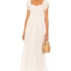 ROBE MI-LONGUE LUCIA Cream 2 ROBE MI-LONGUE LUCIA Cream -Pas Cher Tendricia Magasin LSPA WD241 V1