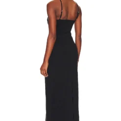 ROBE ELLERY Black -Pas Cher Tendricia Magasin LSPA WD291 V3