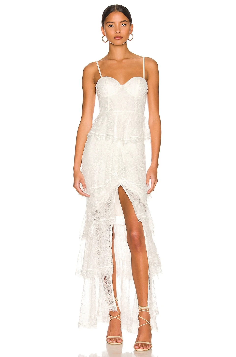 ROBE DE SOIRÉE ZELDA Ivory 8 ROBE DE SOIRÉE ZELDA Ivory – Image 6