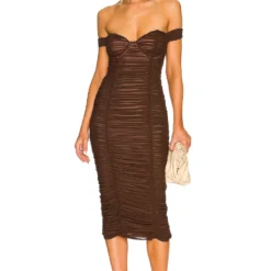 ROBE MI-LONGUE TABITHA Electric Blue -Pas Cher Tendricia Magasin MALR WD1084 V1