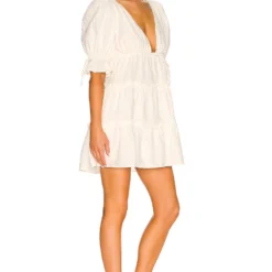 ROBE COURTE RENATA Ivory -Pas Cher Tendricia Magasin MALR WD1088 V2
