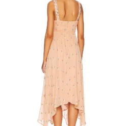 ROBE MI-LONGUE FAIRY Nude Peach 8 ROBE MI-LONGUE FAIRY Nude Peach -Pas Cher Tendricia Magasin MALR WD1152 V3