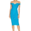ROBE MI-LONGUE TABITHA Electric Blue