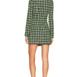 ROBE AVANTI Electric Green Tweed 8 ROBE AVANTI Electric Green Tweed -Pas Cher Tendricia Magasin MALR WD1185 V3