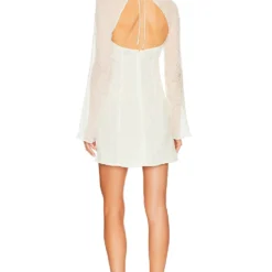 ROBE COURTE CATARAH Ivory -Pas Cher Tendricia Magasin MALR WD1187 V3