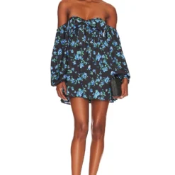 ROBE STELLINA Blue Butterfly