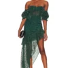 ROBE DE SOIRÉE KAYLEIGH Deep Teal -Pas Cher Tendricia Magasin MALR WD1218 V1