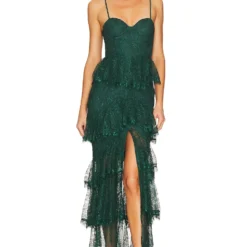 ROBE DE SOIRÉE ZELDA Emerald Green