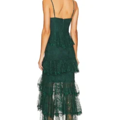 ROBE DE SOIRÉE ZELDA Emerald Green -Pas Cher Tendricia Magasin MALR WD1228 V3
