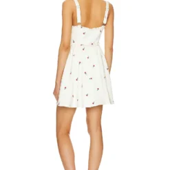 ROBE EDEN Ivory & Pink -Pas Cher Tendricia Magasin MALR WD1262 V3