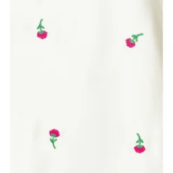 ROBE EDEN Ivory & Pink -Pas Cher Tendricia Magasin MALR WD1262 V4