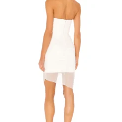 ROBE BUSTIER URSULA White -Pas Cher Tendricia Magasin MALR WD787 V3