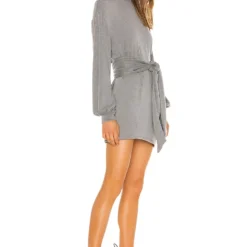 ROBE COURTE EDWIN Grey 6 ROBE COURTE EDWIN Grey -Pas Cher Tendricia Magasin MALR WD788 V2