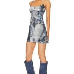 ROBE ANYA Newspaper Trompe L'oeil 8 ROBE ANYA Newspaper Trompe L'oeil -Pas Cher Tendricia Magasin MAOU WD38 V3