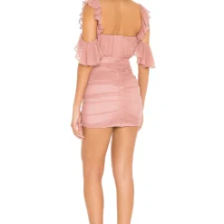 ROBE COURTE MICAH Blush -Pas Cher Tendricia Magasin MELR WD419 V4