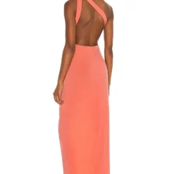 ROBE MAXI PARKER Coral -Pas Cher Tendricia Magasin MELR WD421 V3