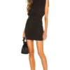 ROBE COURTE KIRSTEN Black