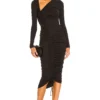 ROBE MI-LONGUE KYLEE Black -Pas Cher Tendricia Magasin MELR WD493 V1