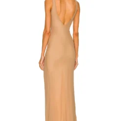 ROBE MAXI MISHA Nude -Pas Cher Tendricia Magasin MELR WD499 V3