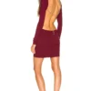 ROBE JOANNA Dark Red -Pas Cher Tendricia Magasin MELR WD511 V1