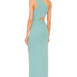 ROBE MAXI DECKER Teal -Pas Cher Tendricia Magasin MELR WD630 V3