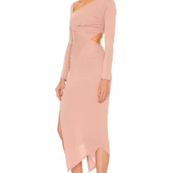 ROBE MI-LONGUE ANSEL Nude -Pas Cher Tendricia Magasin MELR WD634 V3