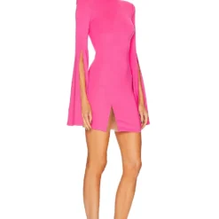 ROBE COURTE MR. GIBSON Hot Pink -Pas Cher Tendricia Magasin MELR WD680 V2