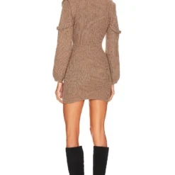 ROBE MALINA Taupe 7 ROBE MALINA Taupe -Pas Cher Tendricia Magasin MELR WD718 V3