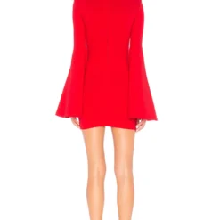 ROBE MINI AVEC MANCHES FENDUES MR. GIBSON Red -Pas Cher Tendricia Magasin MELR WD71 V3