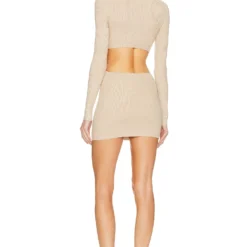 ROBE TAMRA Cream -Pas Cher Tendricia Magasin MELR WD798 V3