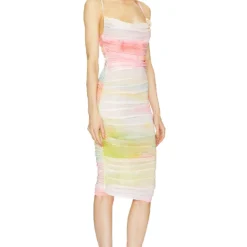 ROBE SUMMER Watercolor Print -Pas Cher Tendricia Magasin MELR WD818 V2