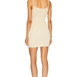 ROBE OLINE Cream -Pas Cher Tendricia Magasin MELR WD877 V3