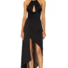 ROBE DE SOIRÉE MERDIAN Black -Pas Cher Tendricia Magasin MELR WD881 V1