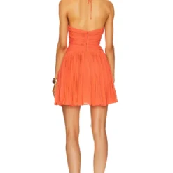 ROBE JIYA Bright Coral 7 ROBE JIYA Bright Coral -Pas Cher Tendricia Magasin MELR WD887 V3