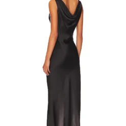 ROBE MAXI LOVE Black -Pas Cher Tendricia Magasin MFAR WD22 V3