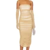 ROBE ELEANORA Golden Nude -Pas Cher Tendricia Magasin MFAR WD32 V1
