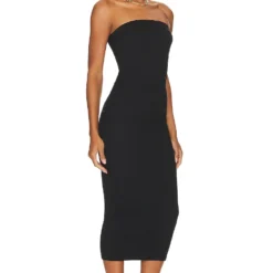 ROBE MI-LONGUE ROSELLA Black -Pas Cher Tendricia Magasin MICH WD878 V2