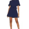 MILLY ROBE COURTE LUMI Navy