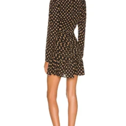 Minkpink ROBE COURTE AYAT Mocha & Black -Pas Cher Tendricia Magasin MINK WD780 V3