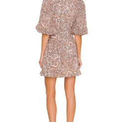 Minkpink ROBE JEDDA Paisley -Pas Cher Tendricia Magasin MINK WD837 V3